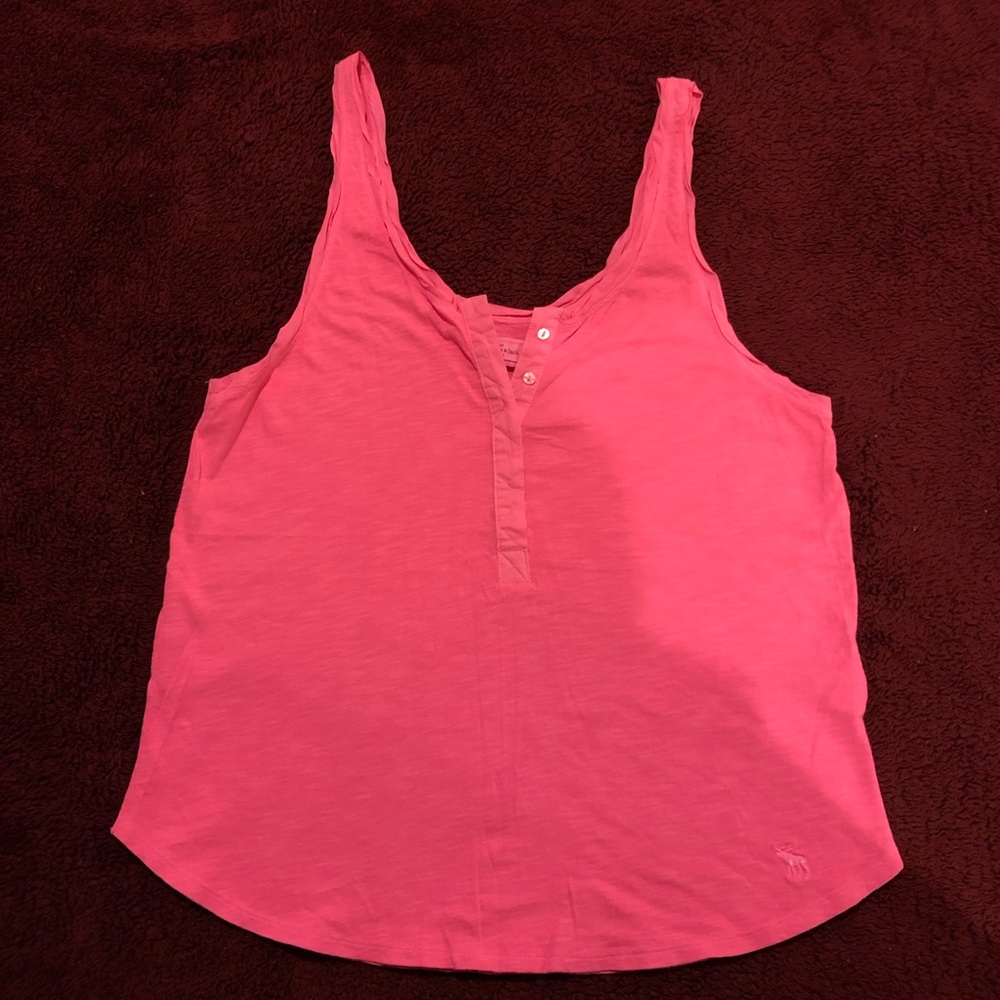Pink Abercrombie tank
